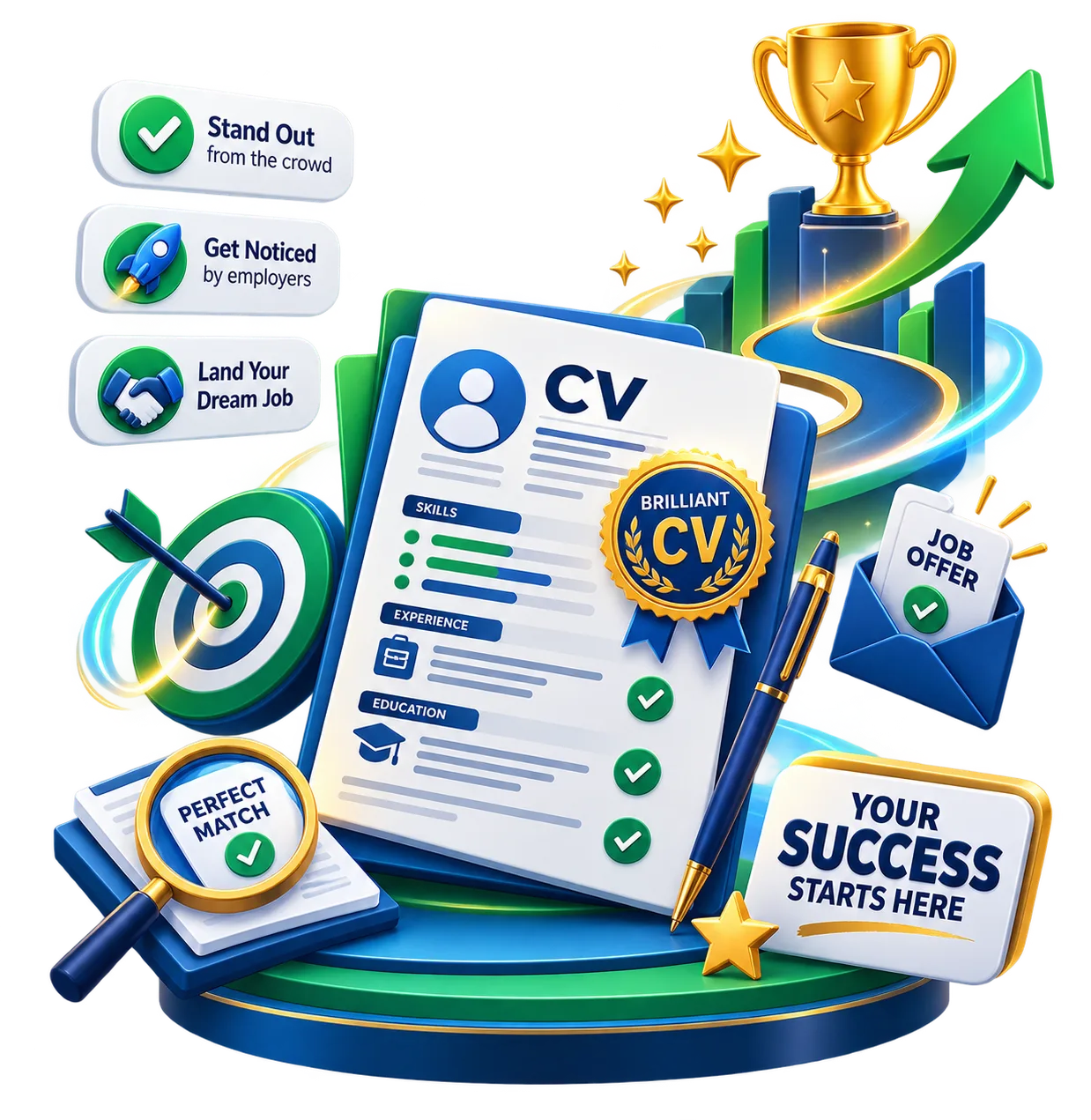 Professional CV transformation by BiodataNow
